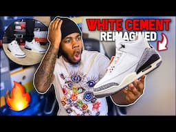 AIR JORDAN 3 WHITE CEMENT REIMAGINED ON FEET REVIEW!