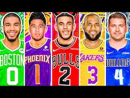 BEST NBA PLAYER FROM EACH JERSEY NUMBER