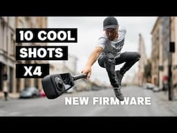 Top 10 Cool Shots with the Insta360 X4 - NEW Fireware Update!