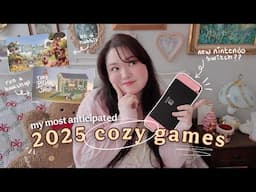 top 10 COZY GAMES coming out in 2025 🎮💕