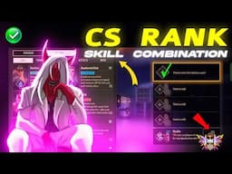 NEW SEASON = CS rank character Combination 2025 | Best character combination in Free Fire