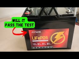 Test and Review FIUNIE 100Ah 12v Group 24 LiFePO4 Battery