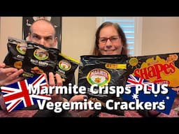 Americans Try Marmite Crisps PLUS Arnott's Vegemite Crackers