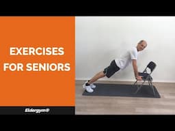 Exercises for Seniors, exercises for the elderly, strength training for seniors, leg strengthening