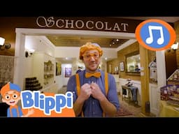 Enjoying Some Sweet Delicious Treats + More Songs | Blippi Music Videos for Kids | Learning Songs