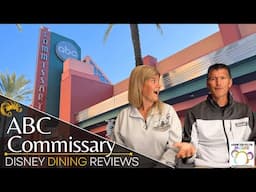 ABC Commissary in Hollywood Studios at Disney World | Disney Dining Review