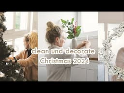 German Christmas Clean & Decorate With Me | Hallway & Entryway Transformation 🎄✨