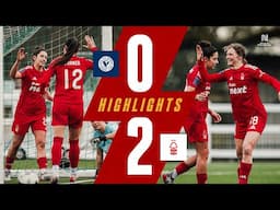 Forest Women Go Top With Away Win! 💪 | Halifax 0-2 Forest Women | Highlights