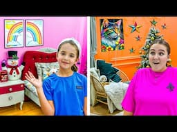 Ruby and Bonnie Sis vs Sis Best Room Challenge