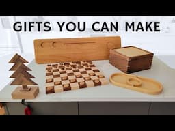 5 Woodworking Gifts You Can Make for the Holidays