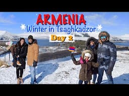 ARMENIA TRIP DAY 2 | Winter in Armenia | Sevan Lake | Haghartsin