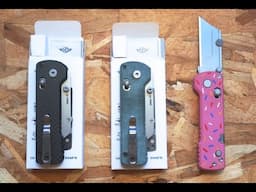 🔥 The Ultimate EDC Box Cutter! OKNIFE  U1 Folding Utility Knife 🏆🔪