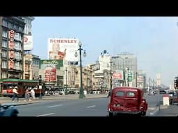 New Orleans 1950s in color  [60fps, Remastered] w/sound design added