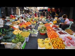 Amazing Toul Tumpuong Street Market - Best Cambodian Street Food & Street Market