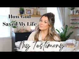 MY TESTIMONY | HOW GOD CHANGED MY LIFE & SAVED ME.