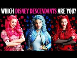 WHICH DISNEY DESCENDANTS CHARACTER ARE YOU? QUIZ Personality Test - 1 Million Tests