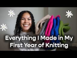 Everything I Made in My First Year of Knitting and What I Learned | 2023