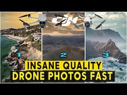 DJI Mini 4 Pro / DJI Air 3S - HOW TO EDIT DRONE PHOTOS IN SECONDS