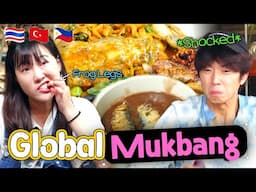 From Frog legs to Champorado 🤤 Global Local Food Mukbang Compilation 🐸 | Extreme Tour