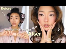 Step by step guide for IT GIRL MAKEUP *FOR BEGINNERS* ☆ Drugstore favs + easy baddie glam routine!