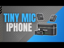 Worlds smallest iPhone wireless mic? Telesin Mobile Button Microphone