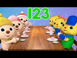 🐶 3 Little Kittens and Puppies 😺 + More Nursery Rhymes and Kids Songs | Learning ABCs & 123s