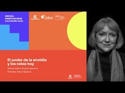 El poder de la envidia y los celos hoy - Renata Salecl | Valparaíso 2024