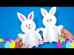 Easy Paper Crafts | How to Make a Paper Bunny Rabbit | Easter  Crafts