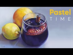 Mulled Wine Still Life in Soft Pastel - Timelapse