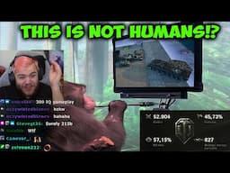 THIS IS NOT HUMANS!? ~ THIS IS WORLD OF TANKS PLAYERS