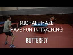 Michael Maze Importance Of Having Fun In Table Tennis | Butterfly Pro