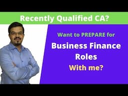 Prepare for Business Finance Roles with me, Ft Dhawal Parvatikar