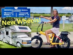 My Hipeak Electric Bike -  One must ESCAPE the RV Land Yacht! @SailingBrickHouse-RV Life #95