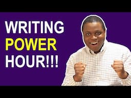 Writing Power Hour - 9/7/24