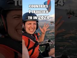 2024 travel wrap up 🎉#travelinspiration #travelinspo  #travelvlog #travelvlogger #travelingmusician