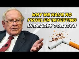 Warren Buffett: We invested in tobacco companies 🚬 Charlie Munger: We also distribute cigarettes 💰