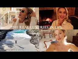 THE REAL LUXURIES IN LIFE | A FEEL GOOD & SLOW JANUARY VLOG | GARDEN TOURS & WINTER SUNSHINE PART 2