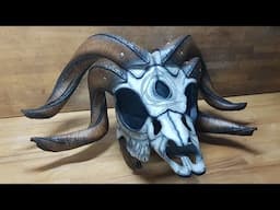 Demon Goat Skull Helmet - Tutorial