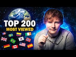 TOP 200 Most VIEWED Songs 2005-2022 on YouTube | All countries | The best songs of all time