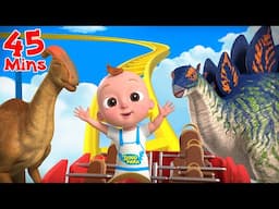 Dino Park Song + Many More Nursery Rhymes |  Beep Beep Nursery Rhymes