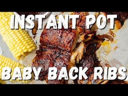 Instant Pot Baby Back Ribs Recipe