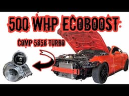 500 Whp Ecoboost Mustang Dyno! - Comp 5858 Drop-in Turbo