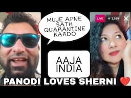 PANODI LOVES SHERNI ❤️🤣 | PANODI PROPOSED SHERNI ON LIVE | VERYY FUNNY LIVE 🤣😂 | MUST WATCH