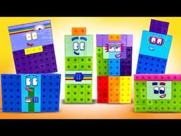 DIY Numberblocks 42, 48, 54, 56, 63, 72 - Season 7 Characters ||  Keiths Toy Box