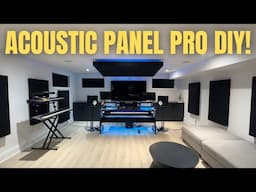 EPIC Home Studio Setup! How To Build+Install Acoustic Panels