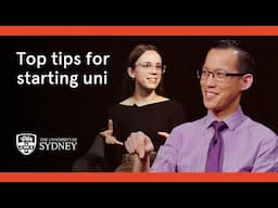 Essential tips for starting university: Insights from Eddie Woo and Cameryn Smider