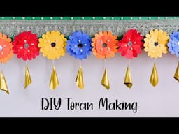 DIY Toran Making Craft | Paper Craft | DIY