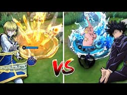 JUJUTSU KAISEN VS HUNTER X HUNTER "JULIAN" SKIN COMPARISON | MOBILE LEGENDS