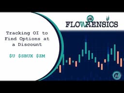 Tracking OI to Find Options at a Discount ~ $U $ZM $SBUX