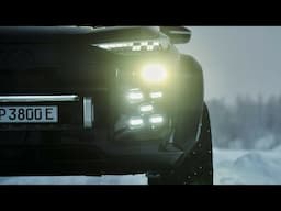 POWERFUL SUV Takes On Winter Roads